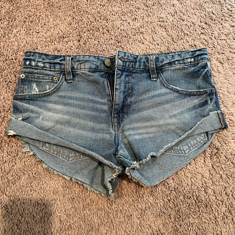 Free people shorts size 25